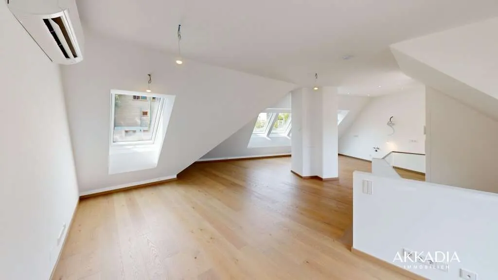 ZUR SCHÖNEN AGNES - Exklusive 5-Zimmer-Dachgeschoss-Maisonette mit 3 Terrassen im grünen Sievering - PROVISIONSFREI - Ansicht 2