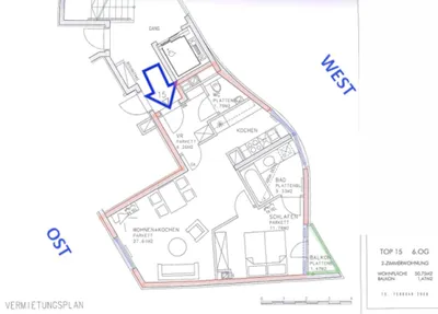2-Zimmer-Wohnung mieten in Wien – 51 m², € 947 – Bild 24 von 24