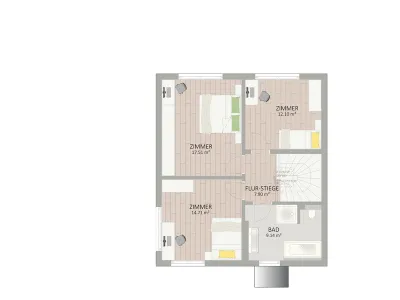 4-Zimmer-Haus kaufen in Wien – 129,71 m², € 859.900 – Bild 4 von 7