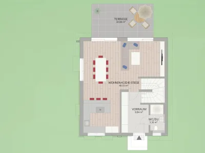 4-Zimmer-Haus kaufen in Wien – 129,71 m², € 859.900 – Bild 3 von 7