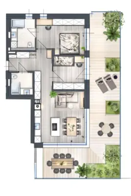 3-Zimmer-Wohnung kaufen in Kitzbühel – 69,02 m², € 598.000 – Bild 2 von 7