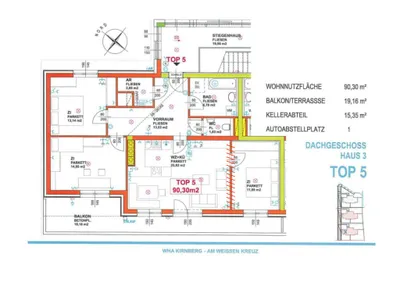 4-Zimmer-Wohnung kaufen in Melk – 90,78 m², € 198.216 – Bild 25 von 25
