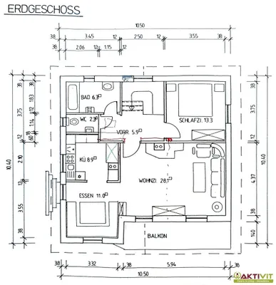 3-Zimmer-Immobilie kaufen in Murtal – 117,8 m², € 380.000 – Bild 33 von 36