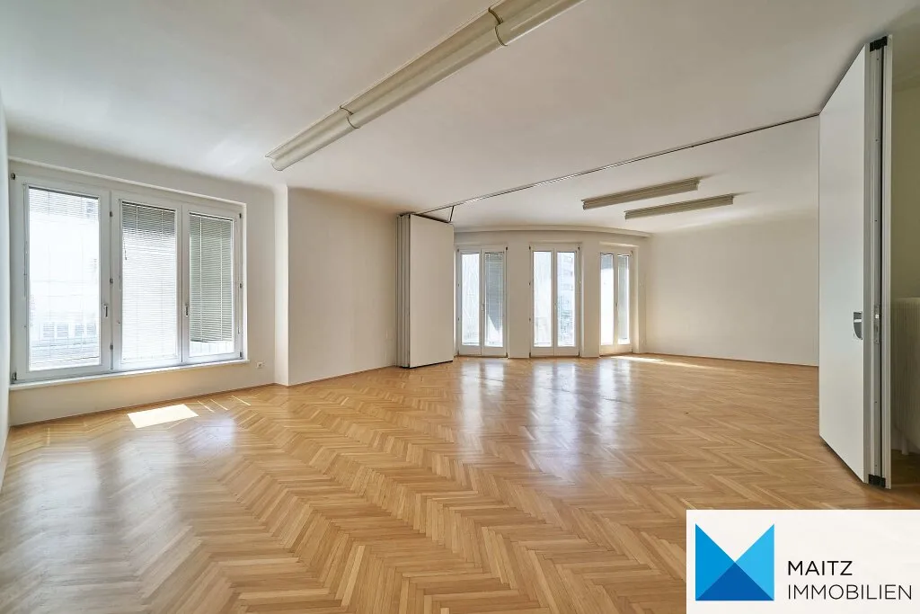 Bürofläche mit bis zu 4 Zimmern, Balkon und Stephansdom-Blick | nahe Wien-Mitte (U3,U4) | TOPLAGE EUR16,03.-/m2 - Ansicht 2