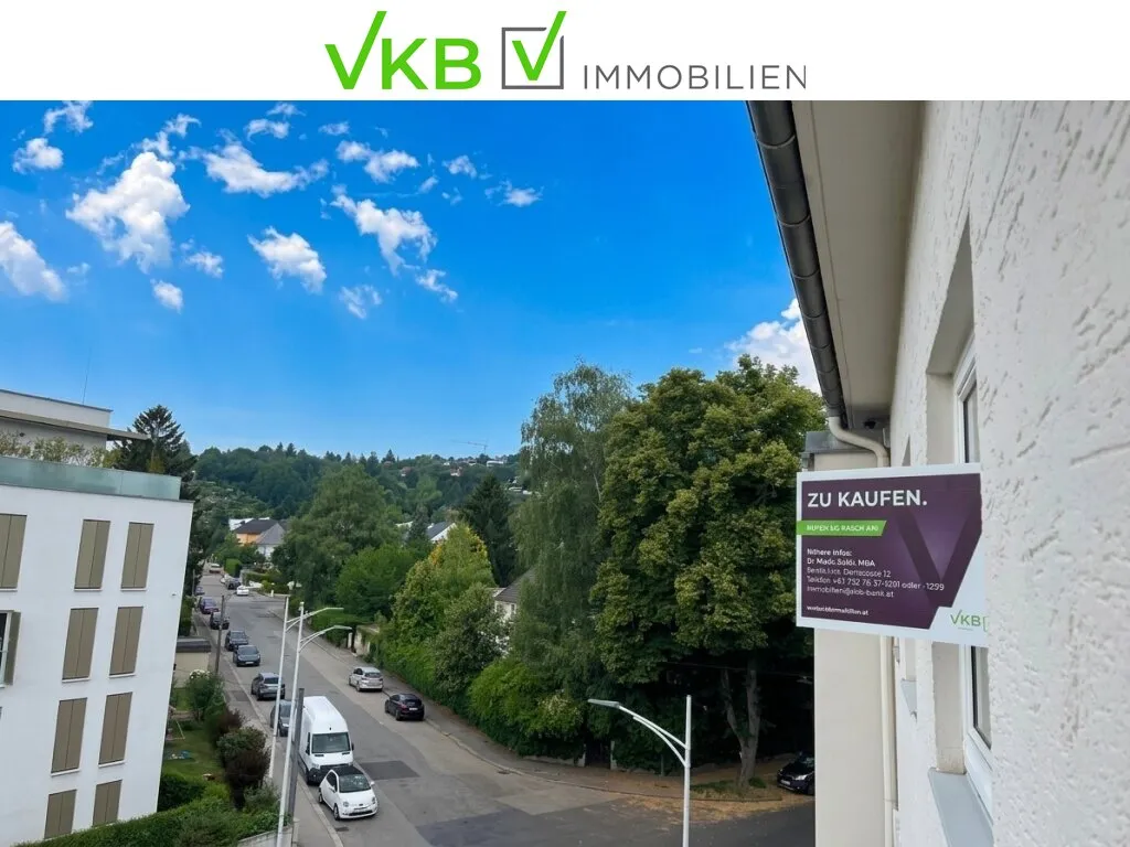 Großzügige 4- Zimmer Wohnung mit Panoramablick am Fuße des Pöstlingbergs! - Ansicht 2