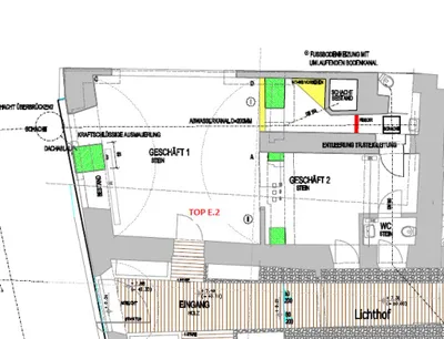 2-Zimmer-Gewerbeimmobilie mieten in Linz – 51 m², € 832 – Bild 7 von 7