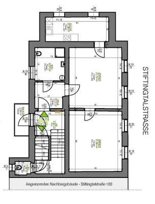 2-Zimmer-Wohnung mieten in Graz – 65,81 m², € 957 – Bild 2 von 5