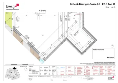 Immobilie mieten in Wien – 183 m², € 1.940 – Bild 3 von 3