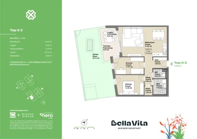Immobilie kaufen in Wiener Neustadt – 73,03 m², € 310.000 – Bild 26 von 26