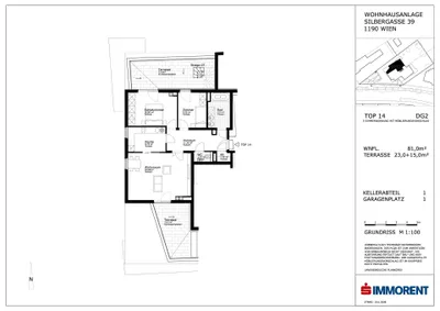 3-Zimmer-Wohnung mieten in Wien – 81 m², € 2.449 – Bild 29 von 29