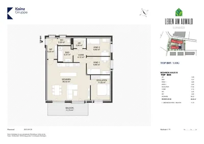 4-Zimmer-Wohnung kaufen in Salzburg-Umgebung – 89,38 m², € 421.000 – Bild 9 von 9