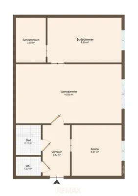 2-Zimmer-Wohnung kaufen in Wien – 44 m², € 179.000 – Bild 20 von 20