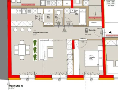 2-Zimmer-Wohnung mieten in Wels – 70 m², € 935 – Bild 9 von 10