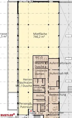 Gewerbeimmobilie mieten in Klagenfurt – 746 m², € 10.372 – Bild 9 von 10