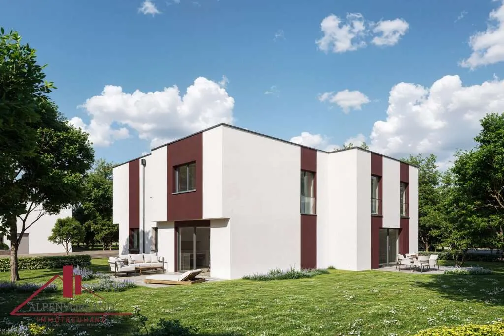 Wohnbauprojekt Gemeinde Hohe Wand! Einfamilienhäuser / Doppelhaushälften -Top Aktion mit gratis PV-Anlage für den Erstkäufer. - Ansicht 2