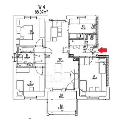 4-Zimmer-Wohnung mieten in Hartberg-Fürstenfeld – 88 m², € 999 – Bild 10 von 10