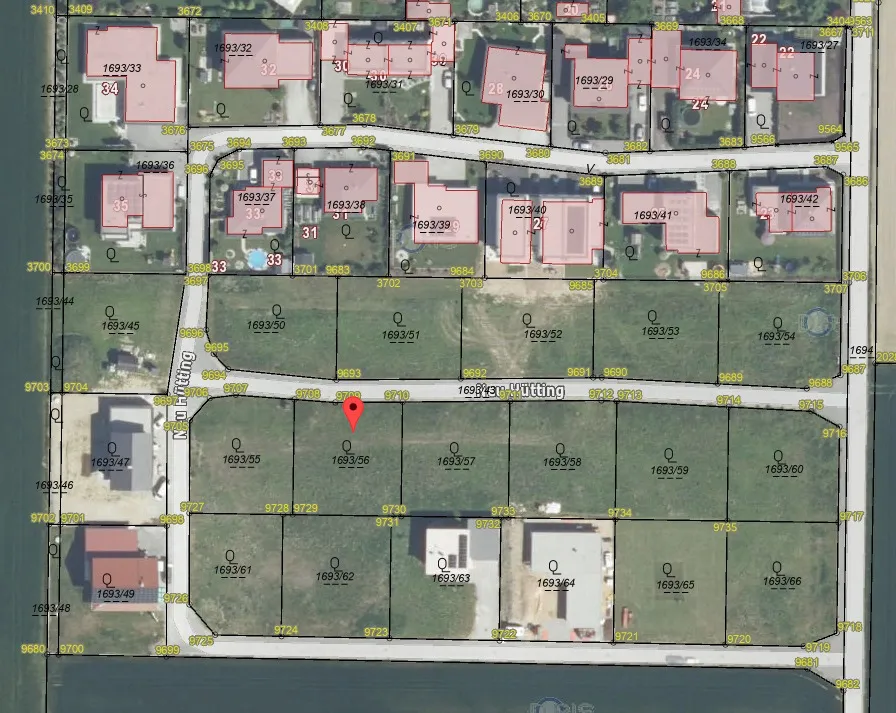 Baugrund in Neu-Hütting/ Mitterkirchen - 861 m², eben, voll aufgeschlossen, privat - Ansicht 2