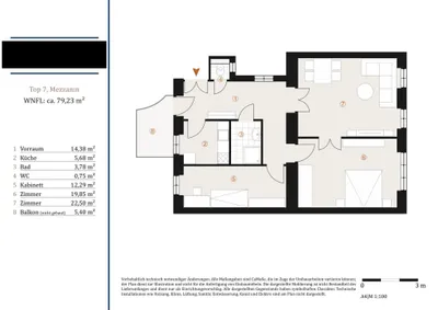 3-Zimmer-Wohnung kaufen in Wien – 79,23 m², € 529.000 – Bild 26 von 26