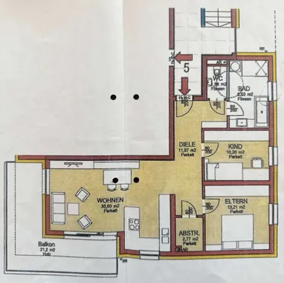 3-Zimmer-Wohnung kaufen in Wels-Land – 79 m², € 315.000 – Bild 14 von 14