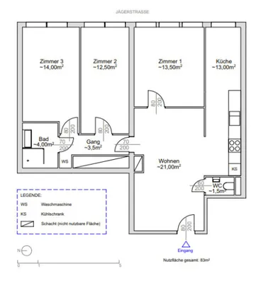 3-Zimmer-Wohnung kaufen in Wien – 83 m², € 380.000 – Bild 12 von 12