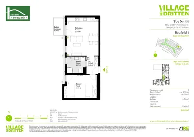 2-Zimmer-Wohnung mieten in Wien – 56,71 m², € 1.349 – Bild 29 von 29