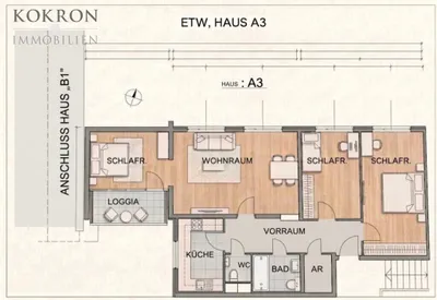 4-Zimmer-Wohnung kaufen in Baden – 89,11 m², € 221.000 – Bild 10 von 10