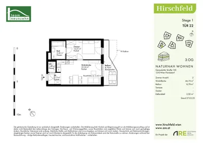 Immobilie kaufen in Wien – 46,75 m², € 246.000 – Bild 24 von 24