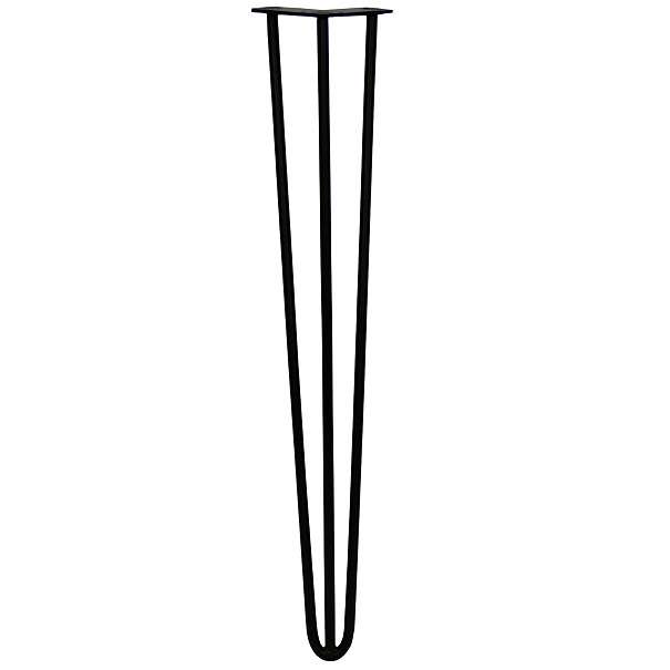 4-tlg Hairpin Leg Haarnadelbeine Stahl Haarnadel Stuhlbeine 3-Rod 30cm/60cm/90cm