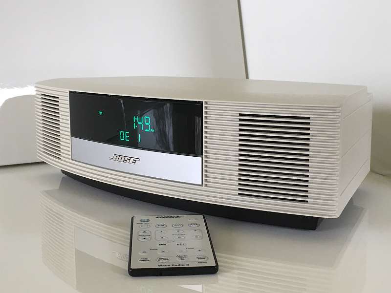 BOSE® WAVE Radio ii weiss Fernbedienung AUX IN