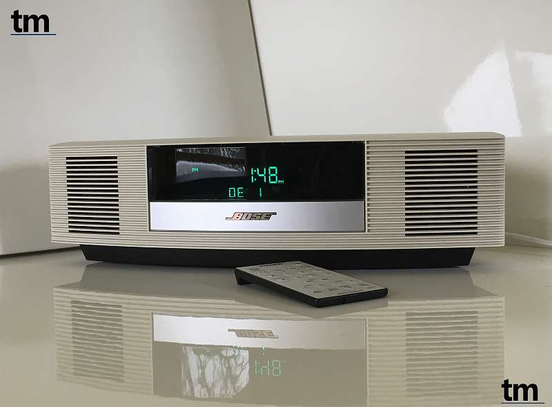 BOSE® WAVE Radio ii weiss Fernbedienung AUX IN