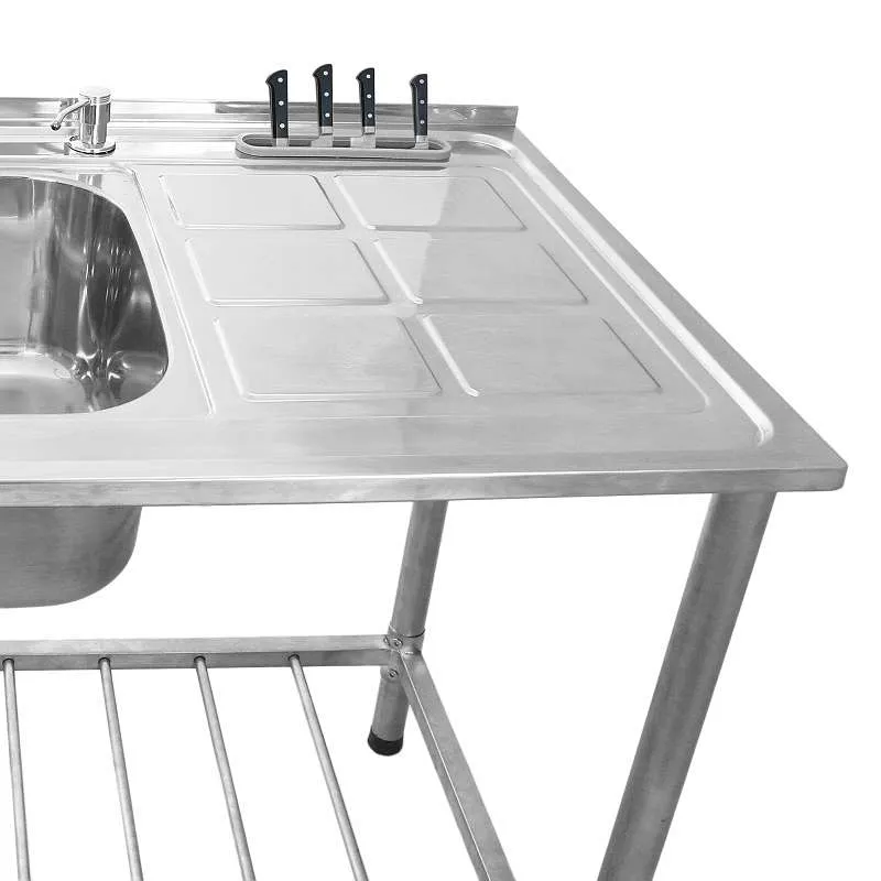 24897 Kukoo Multifunktionswaschtisch Edelstahl Waschtisch Spülbecken Spüle Spültisch Rechts, € ...