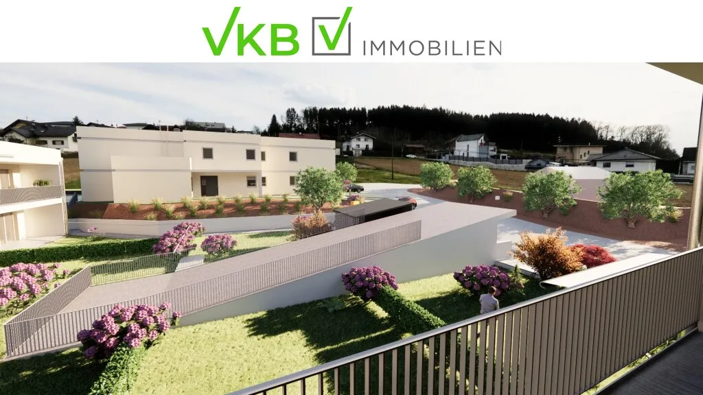 Wohnen bei der Therme Geinberg-Barrierefreie Erstbezugswohnung im EG - Provisionsfrei für den Käufer - Ansicht 2