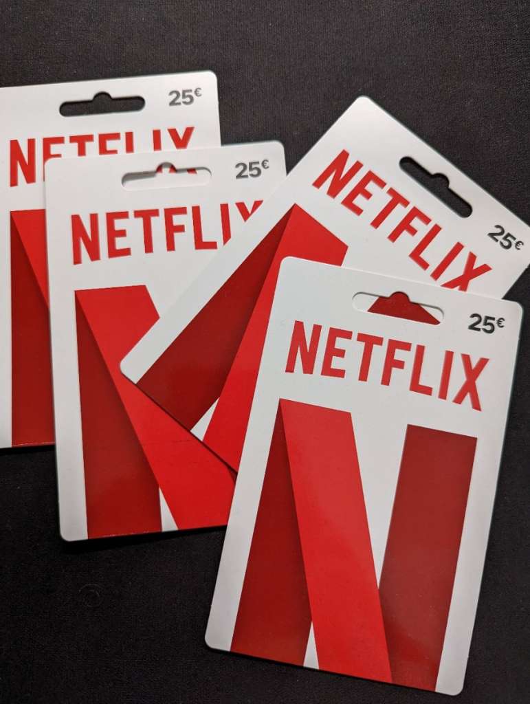 Netflix Gutscheine 4x25€, € 90,- (5020 Salzburg) - willhaben