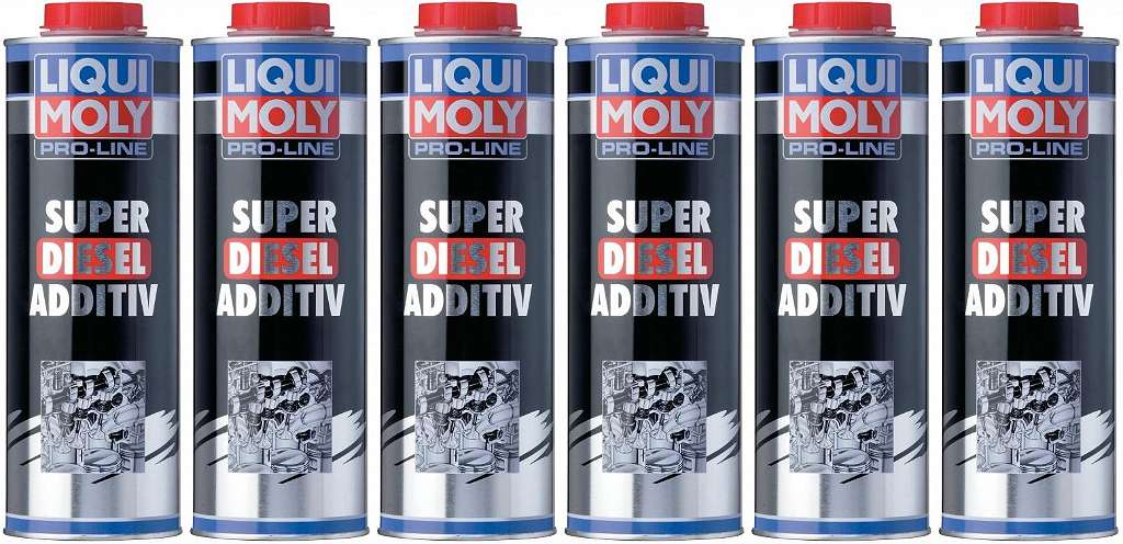 Liqui Moly 5176 Pro-Line Super Diesel Additiv 6x 1l = 6 Liter