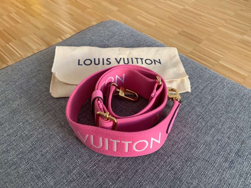 Louis Vuitton Schulterriemen rosa