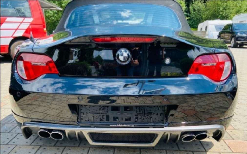 BMW Z4 e85 - Lederlenkrad mit Multifunktionstasten *** sehr guter Zustand  ***