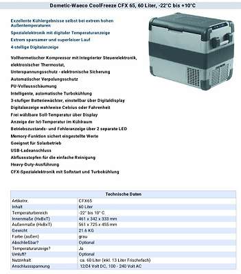 Dometic CombiCool RC 1200 EGP - Absorber-Kühlbox, € 150,- (4100 Ottensheim)  - willhaben