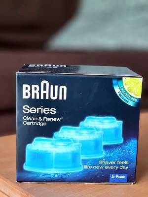 Braun Series Clean & Renew Reinigungskartuschen, 3-er Pack, NEU, € 12,-  (1040 Wien) - willhaben
