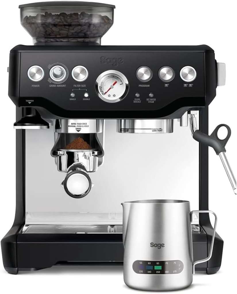 Machine à café expresso Cecotec Power Espresso 20 Barista Maestro 20 bars  et manomètre 2250W