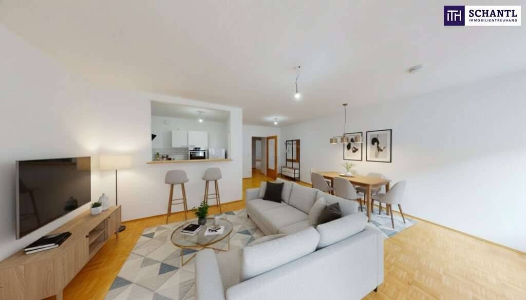 Erstbezug nach Sanierung: Moderne Stadtwohnung in zentraler Lage in Graz: 65 m² - 2 Zimmer - große Wohnküche & Eigengarten! Gleich anfragen und Besichtigungstermin vereinbaren! PROVISIONSFREI! - Ansicht 2