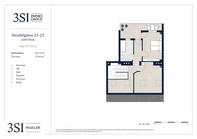 3-Zimmer-Wohnung kaufen in Wien – 85,73 m², € 367.000 – Bild 13 von 13