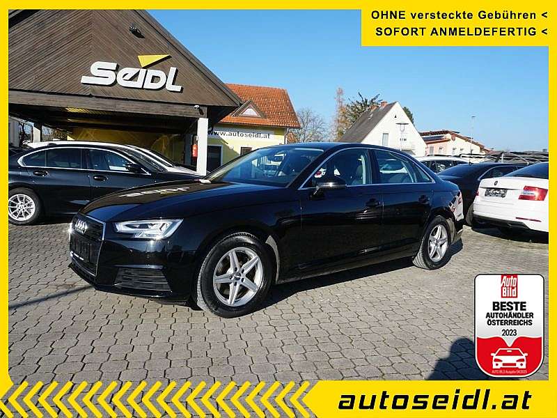 Audi A4 2,0 TDI S-tronic *LED+NAVI+KAMERA* Limousine, 2019, 144.500 km, €  20.990,- - willhaben