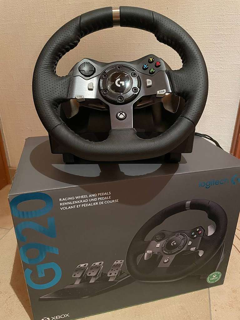 LOGITECH Gaming Lenkrad G920 Driving Force, 900° Lenkbereich, für Xbox  Series X