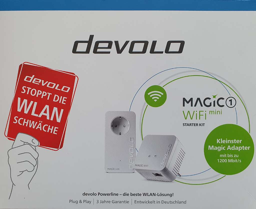 devolo Magic 1 WiFi mini Starter Kit, € 55,- (4600 Wels) - willhaben