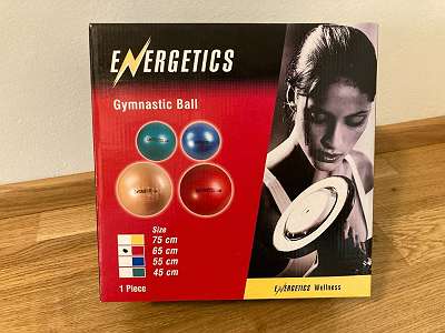 Gymnastikball inkl. elektrischer Pumpe!, € 10,- (5730 Mittersill) -  willhaben