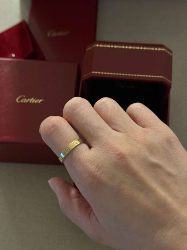 Cartier Ring Love, € 1.200,- (1010 Wien) - willhaben