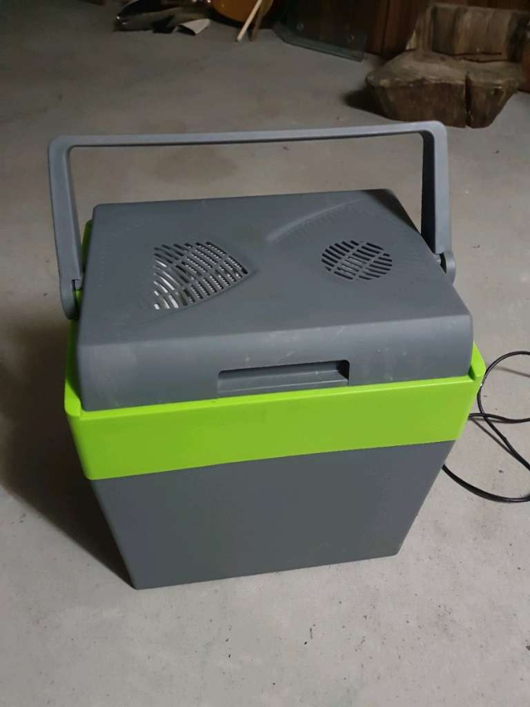 TRMLBE Kompressor Kühlbox 12V 230V Elektrisch Mini Kühlschrank 30L