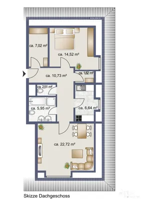 Wohnung kaufen in Klagenfurt Land – 71,44 m², € 129.000 – Bild 7 von 8