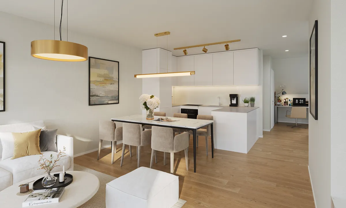 Smart geschnittene Balkonwohnung im Erstbezug - U3-Anbindung - zu kaufen in 1140 Wien - Ansicht 3