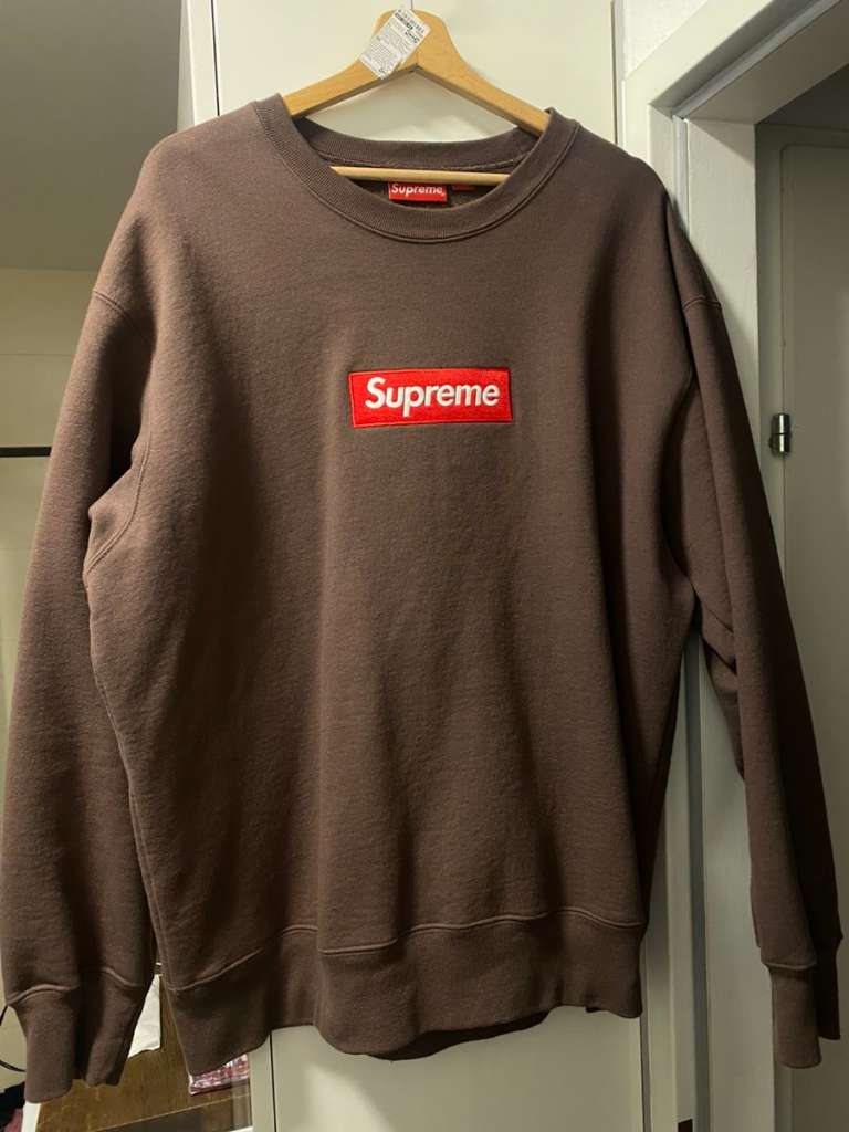 Hold for Thugnificient sold Supreme sweatshirt, mini box logo XL